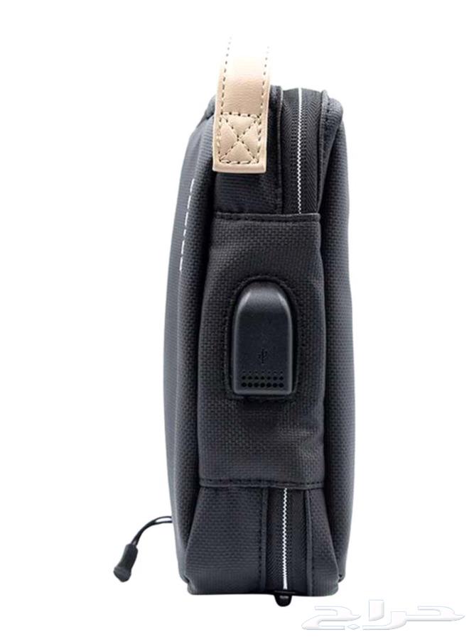 شنطة يد أنيقة بمنفذ USB ألوان متعددة