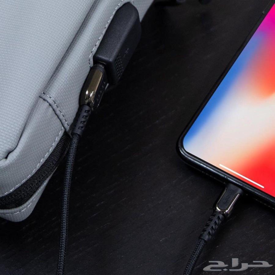 شنطة يد أنيقة بمنفذ USB ألوان متعددة