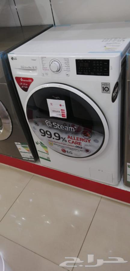 عرض على غسالات ال جي LG اتماتيك تنشيف80