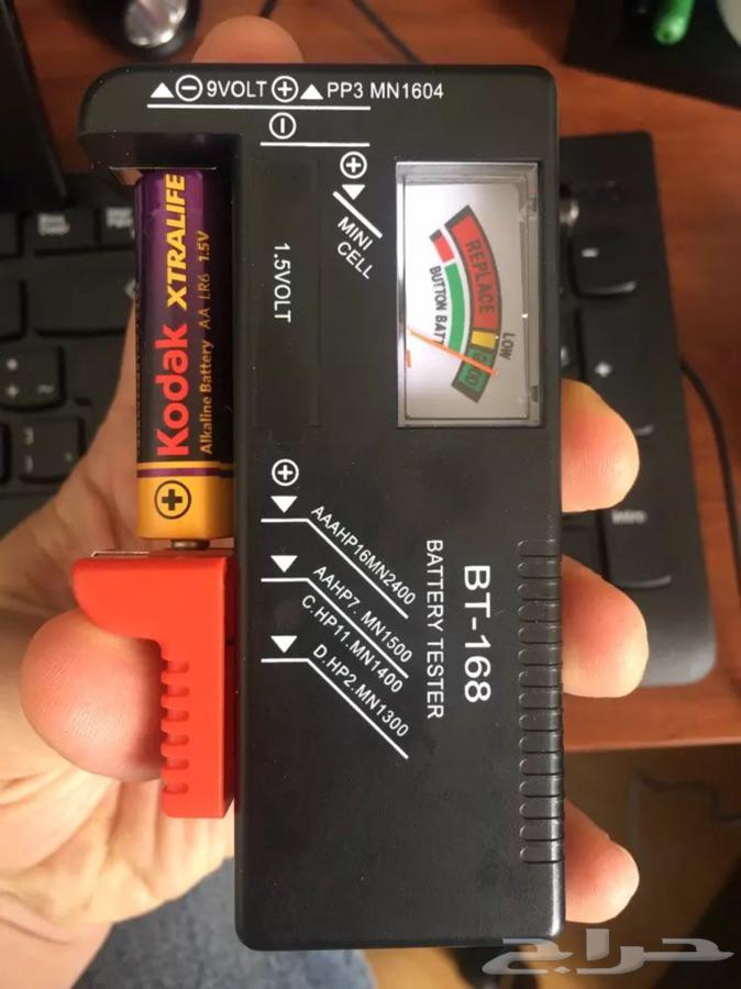 جهاز اختبار صلاحية البطاريه سهل الاستخدام