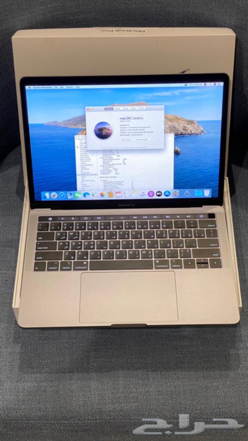 ماك بوك برو 13 انش تتش بار وبصمة i7 رباعي 16 رام تيرا ذاكرة
