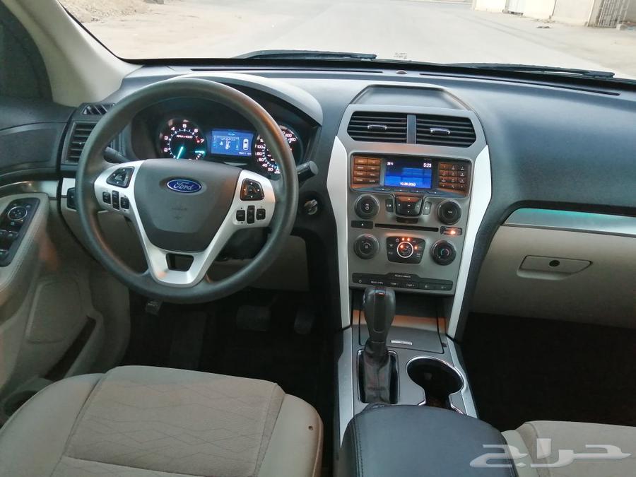 اكسبلور أسود موديل 2014 نص فل دبل