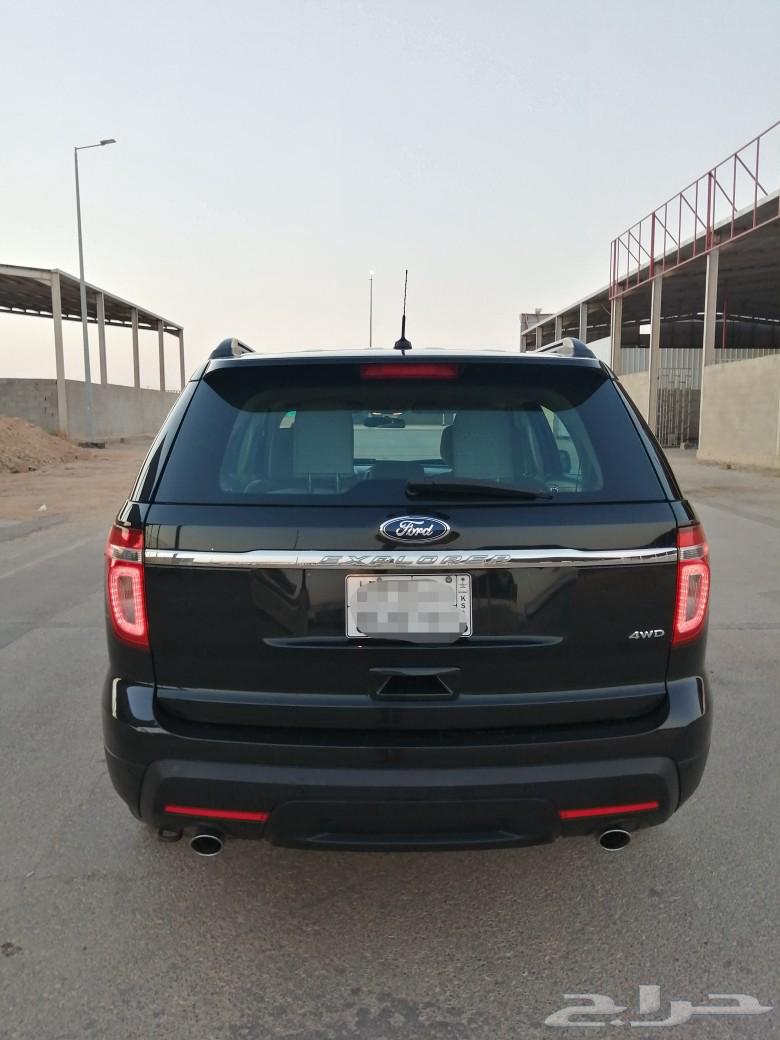 اكسبلور أسود موديل 2014 نص فل دبل