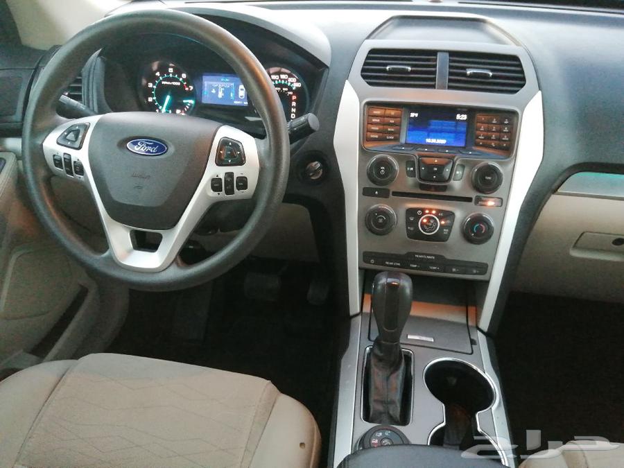 اكسبلور أسود موديل 2014 نص فل دبل
