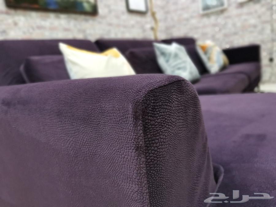 كنب L من هوم سنتر (تم البيع)