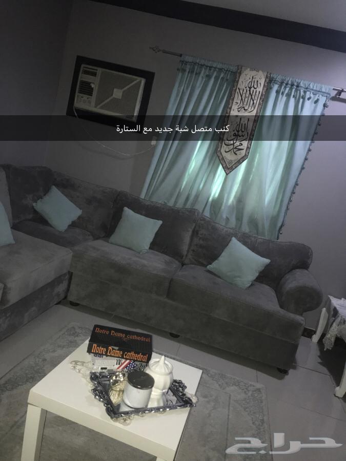 كنب متصل شبه جديد نظيف جدآ كنب متصل شبه جديد نظيف جدآ