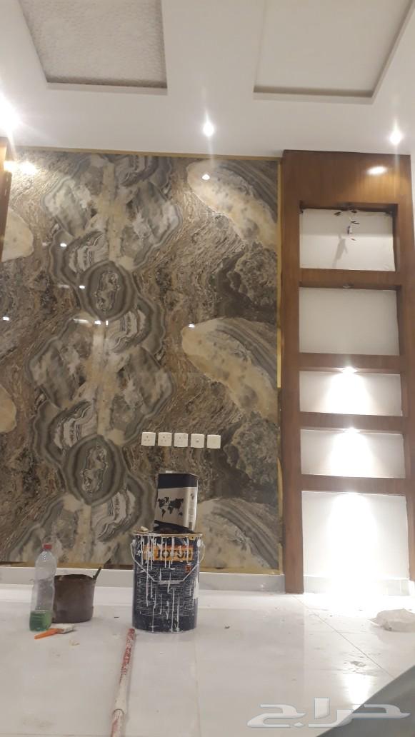 فوم بديل رخام استيل بديل خشب ورق جدران باركيه