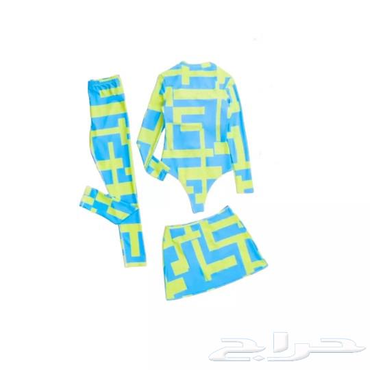 Women's swimwear, Islamic swimsuits, and a swimming goggles set with a bag633267678918411114
