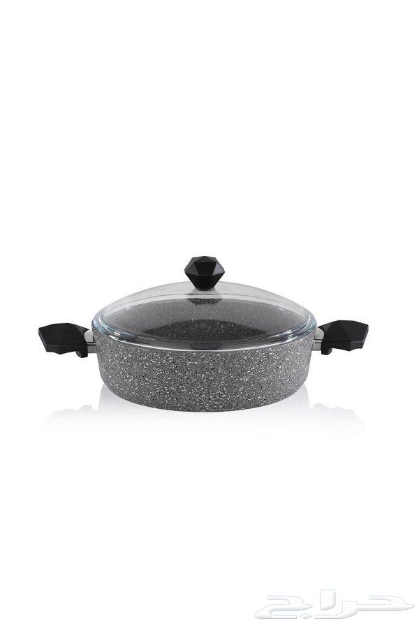 صينية جرانيت ماركة شيفر كوري بغطاء زجاج ( جديدة)63326860901123113