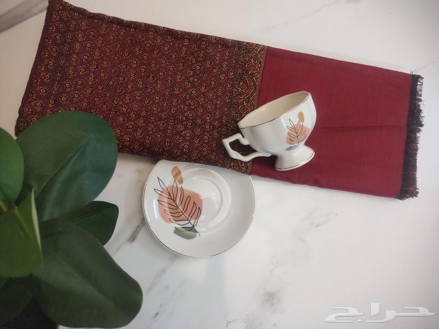 بوكس شال كشميري هندي  طقم كوب63326024994435113