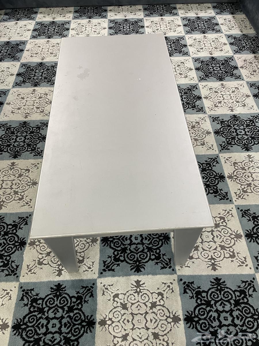 طاوله كبيره مع 4خدمه لون رصاصي63326026785538113