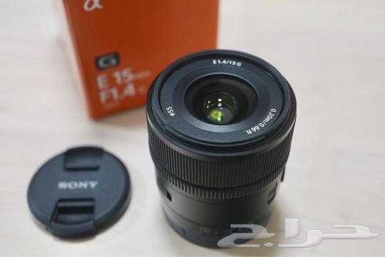 عدسة سوني sony 15mm 1.4 g63325563885313111