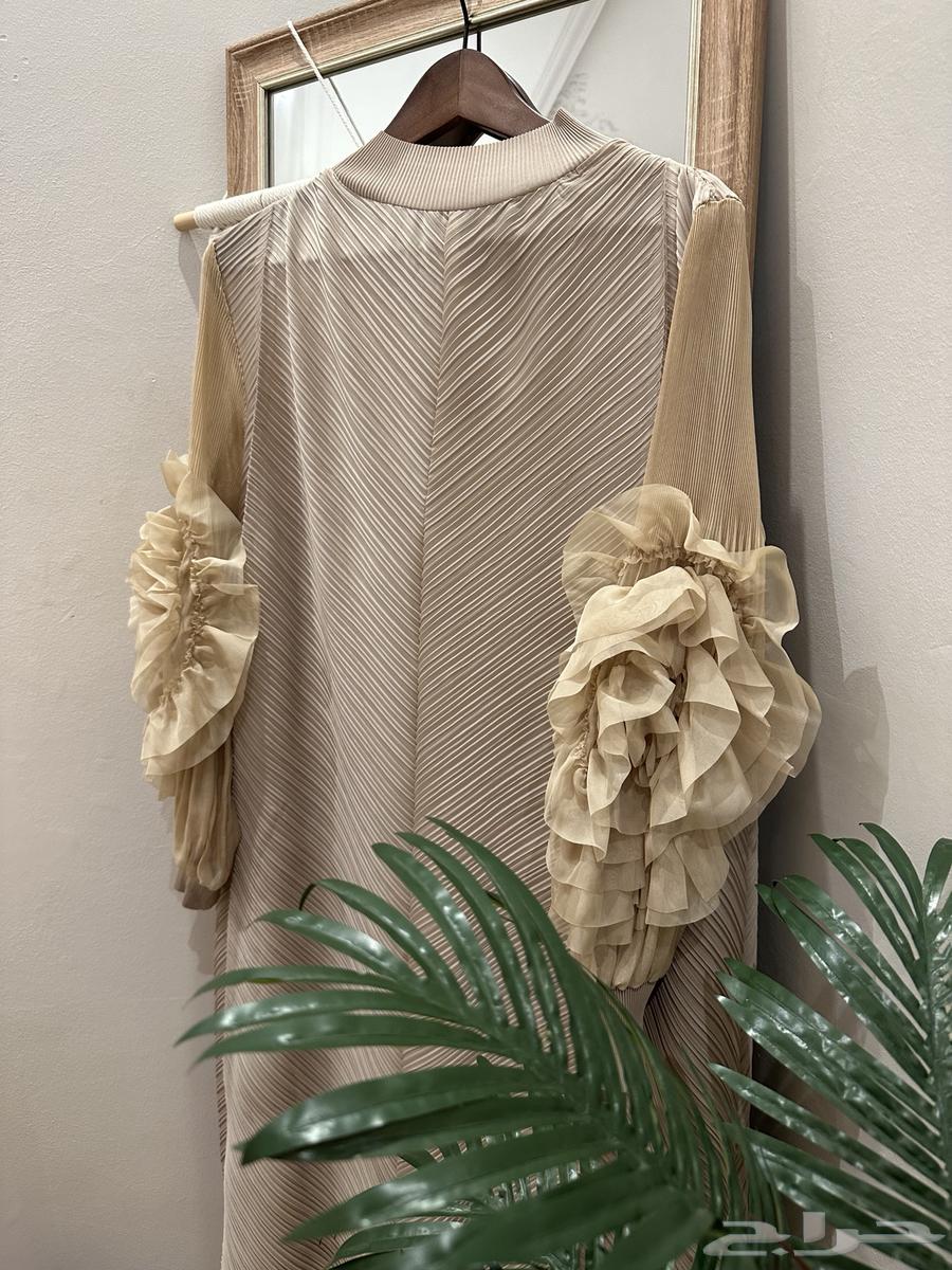 New stretch fabric jalabiya dress63322883805186111