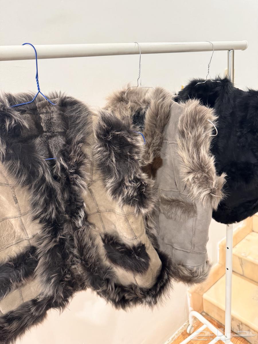 Children's hoodies for boys and girls from Russia, new with natural leather and fur63323330759939113