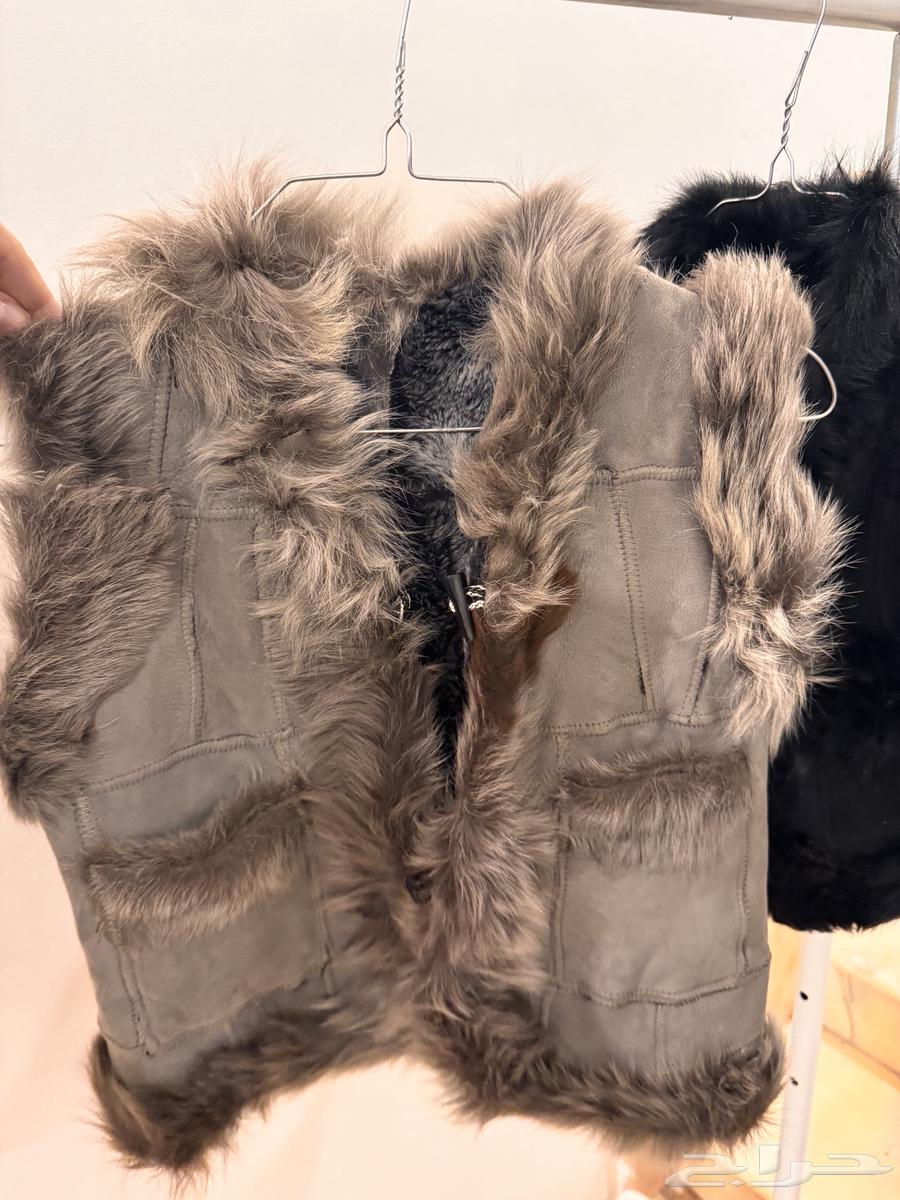 Children's hoodies for boys and girls from Russia, new with natural leather and fur63323330759939114