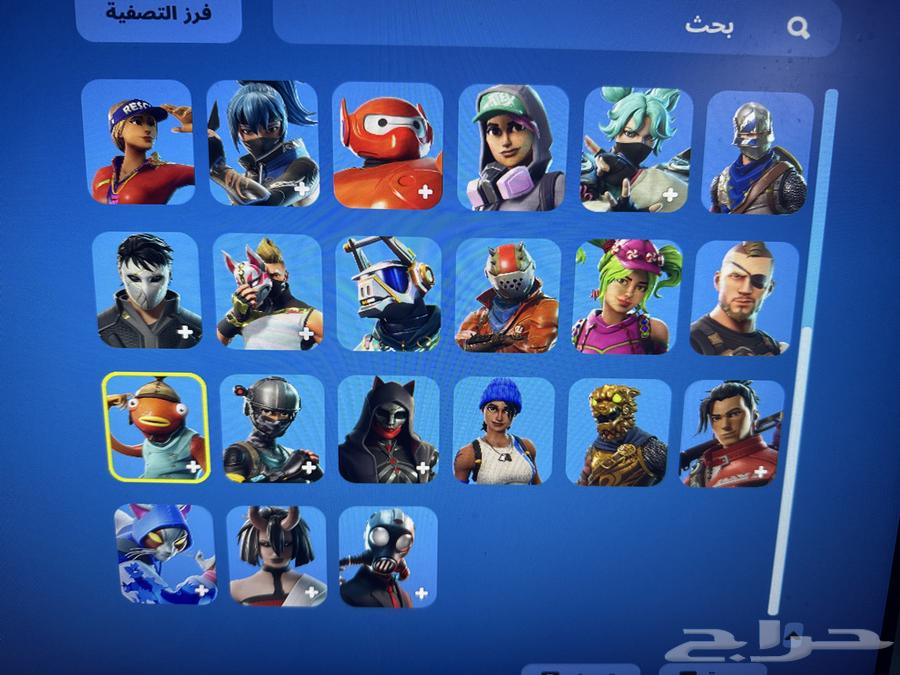 حساب فورت نايت سيزون 3 و سيزون 2 (ابيك) غير اساسي بي سي فقط63323210629761111