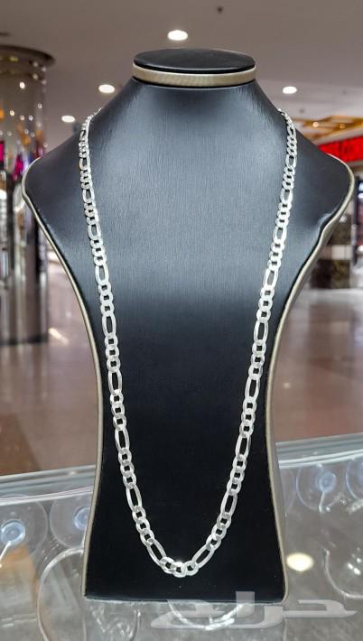 سلاسل فضه ايطاليه 925 اصليييه63323579703427114