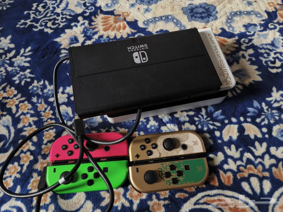Nintendo Switch Oled - 4 months old With controlle63324495175683112