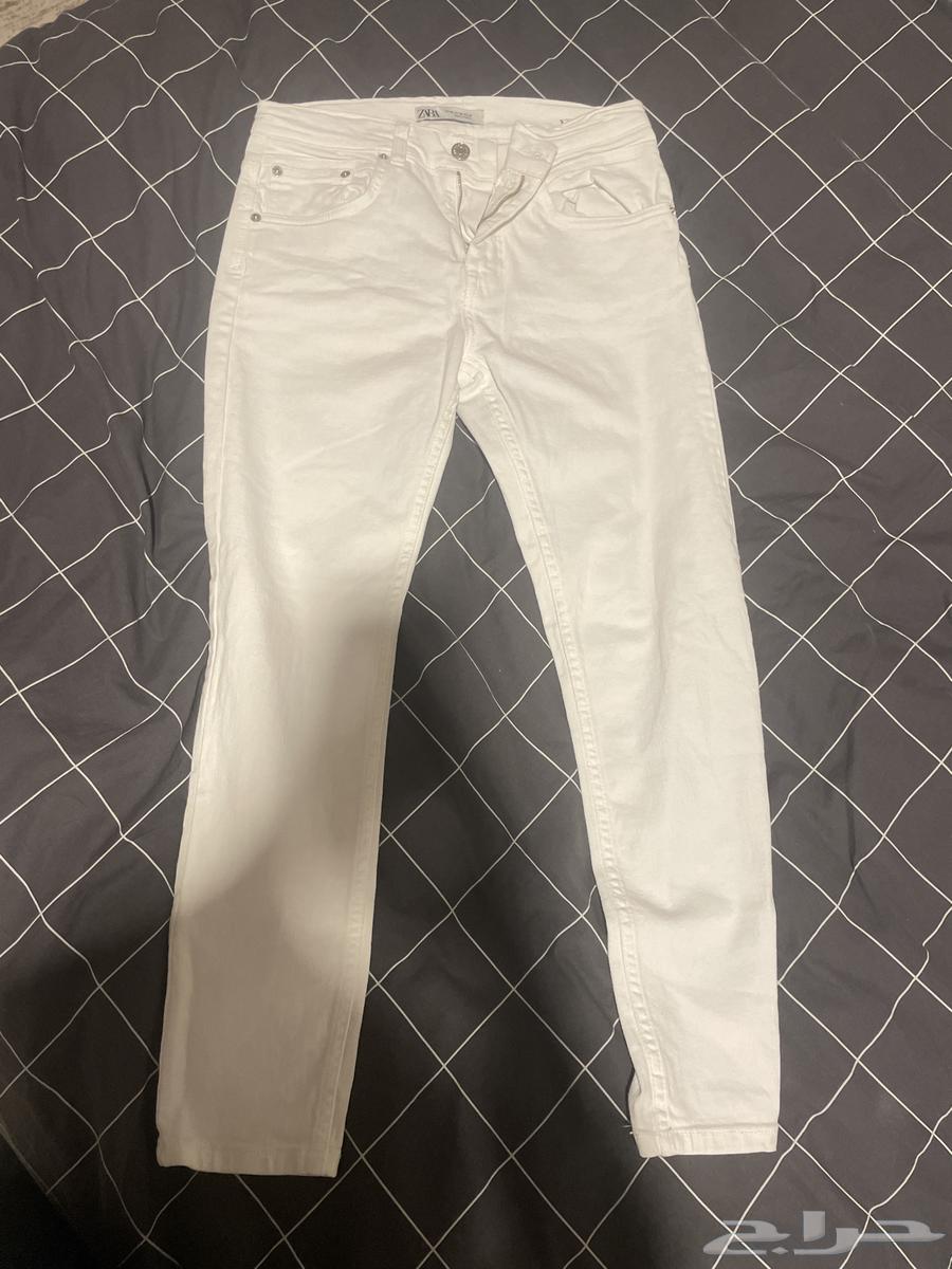 white zara pants63321337092099112