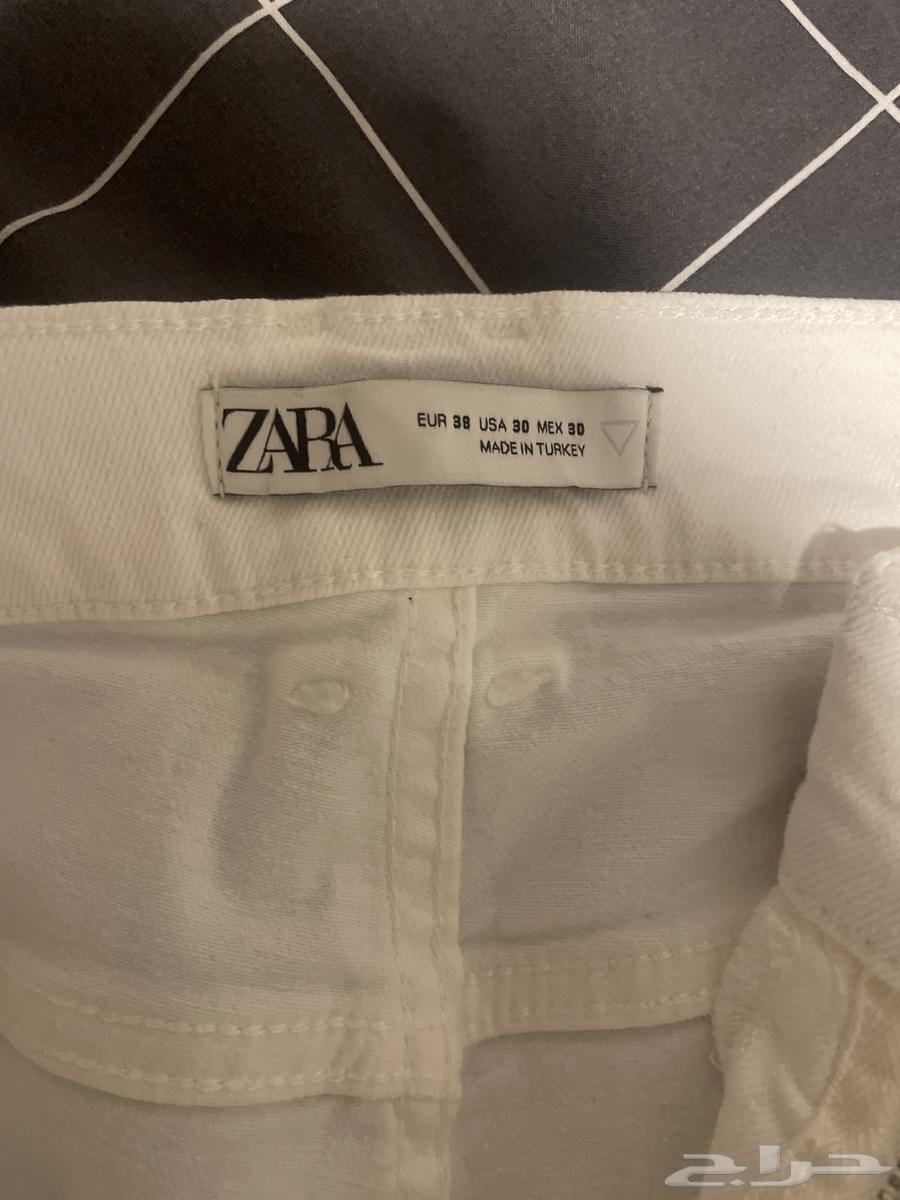 white zara pants63321337092099111