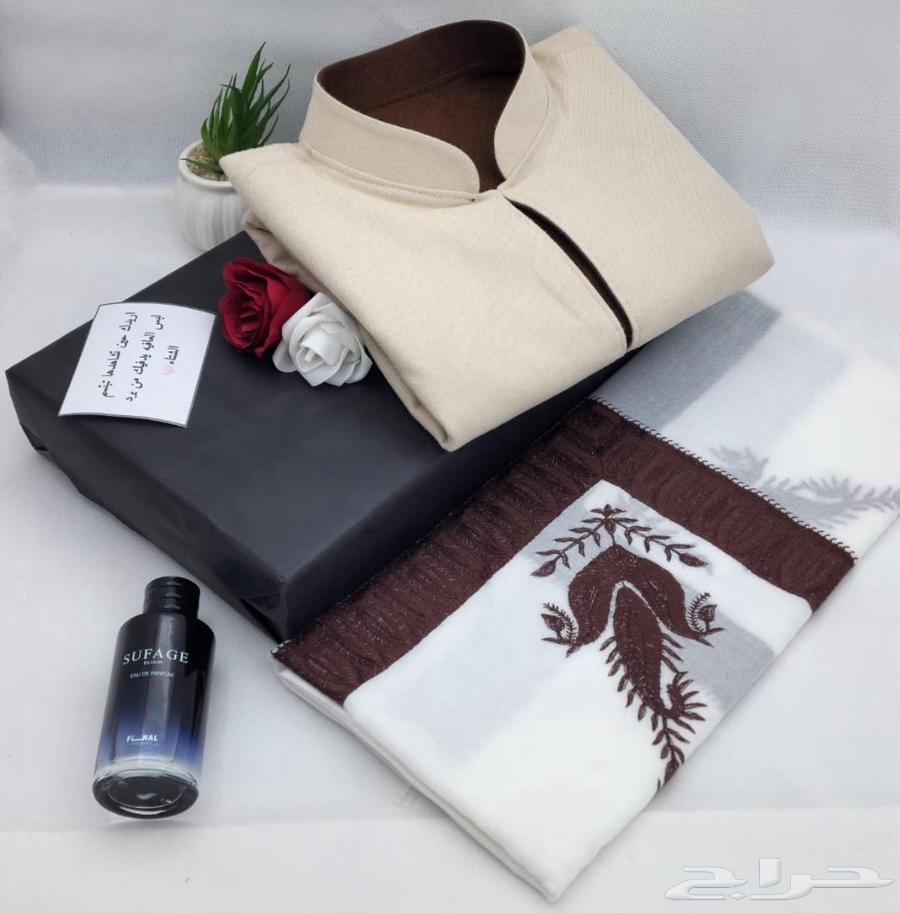 صدريه مع شال كشميري مع عطر63317854903682111