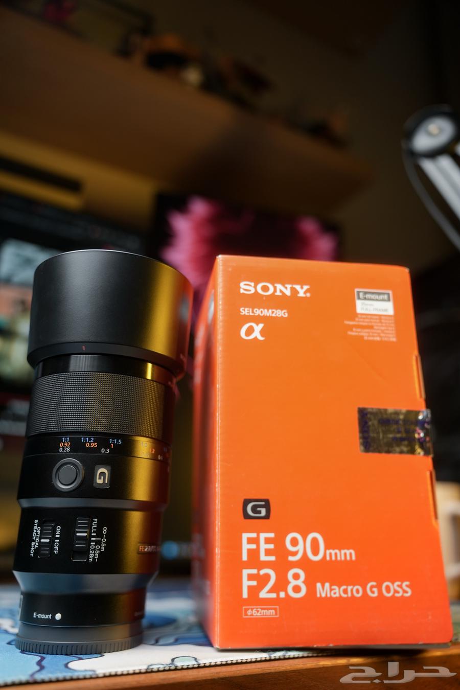 عدسة سوني ماكرو 90mm جديدة63310780055297111