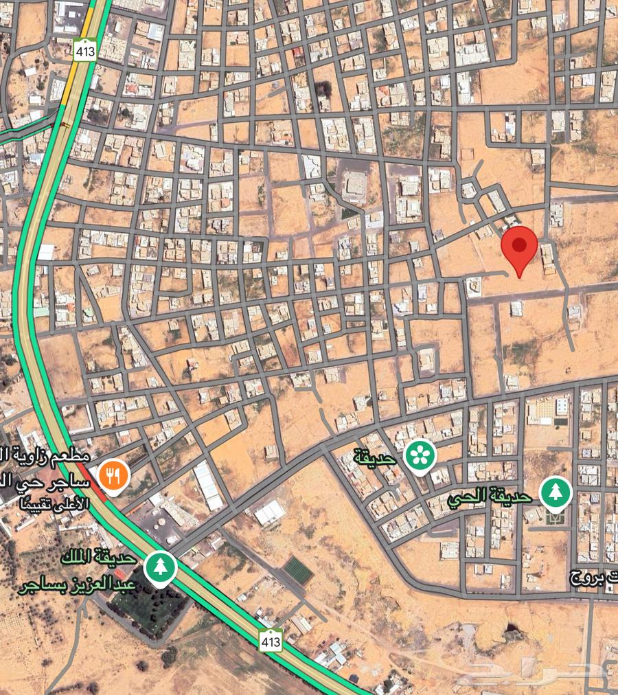 Residential land for sale in the city of Sajer, area 62563006075453059111