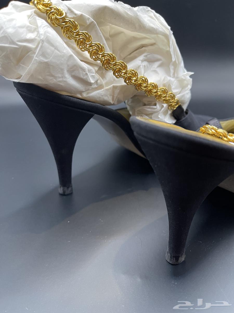 جزمة سهرة اسود اصلية ماركة اسكادا Escada63305924946818112