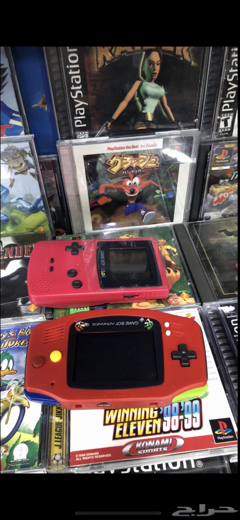 For sale: Game Boy Color and Game Boy Advance.63301493352449111