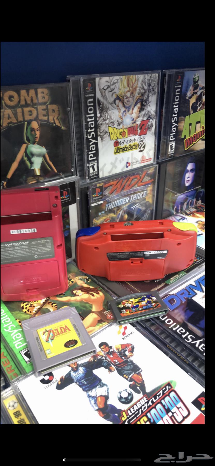 For sale: Game Boy Color and Game Boy Advance.63301493352449112