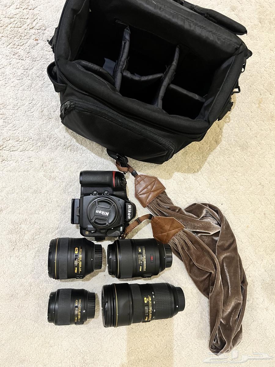 كاميرا و خمس عدسات nikon D850632968635009301114
