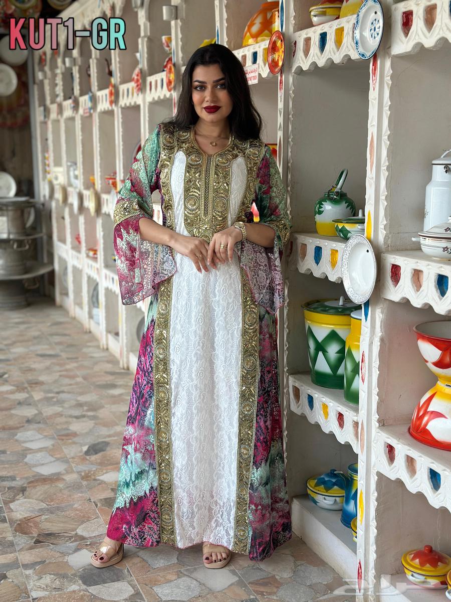 Gulf-style hand-embroidered chiffon cloak63616163469825112