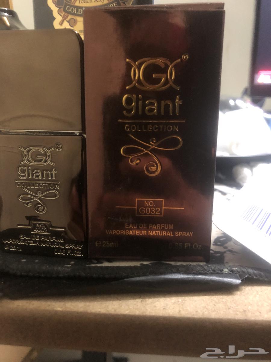 عطور بكميات من giant collection و chivas black63296970615555110