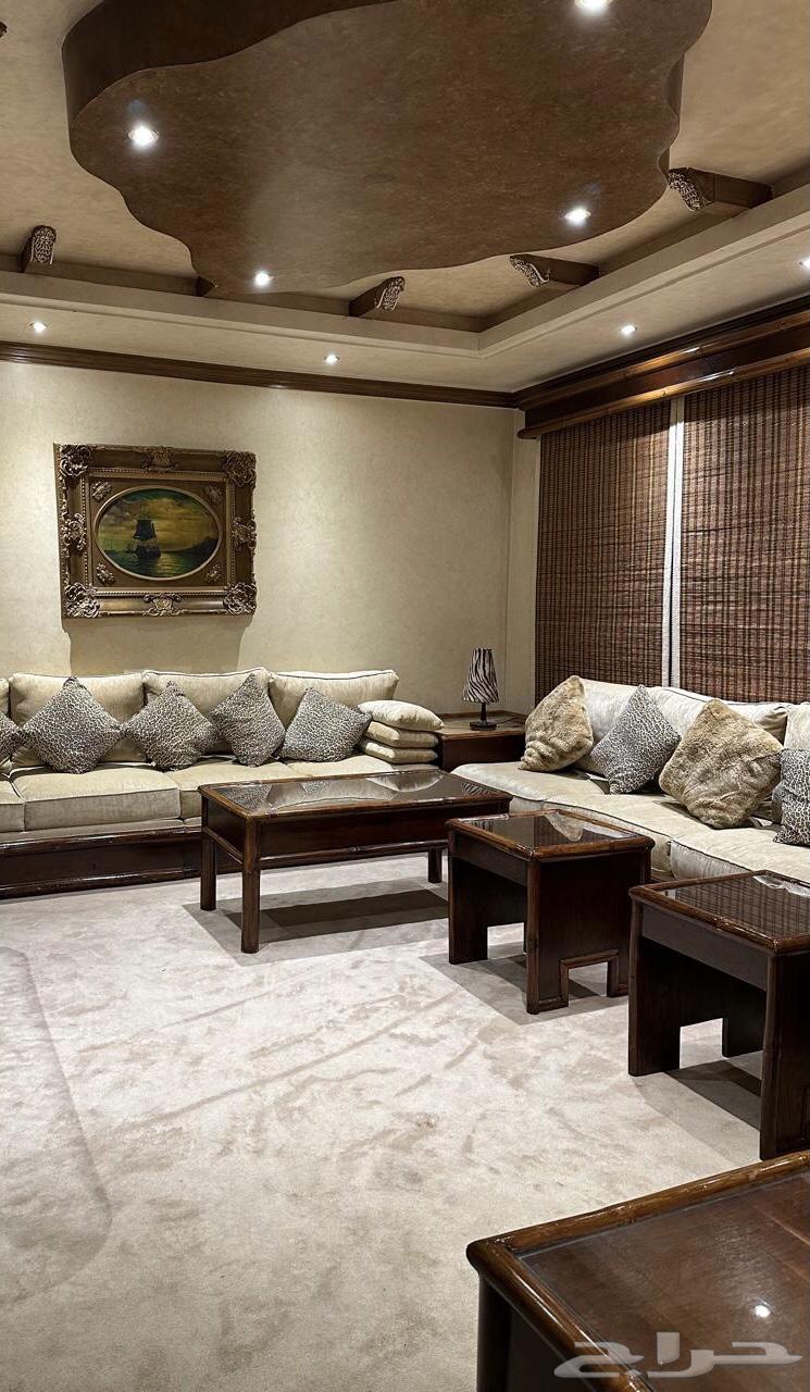 للبيع كنب مجلس فاخر خشب بامبو63322677294467117