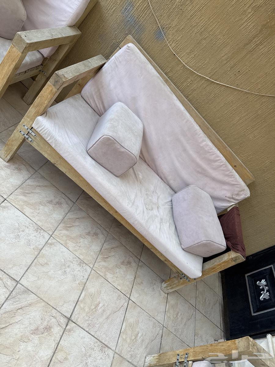 جلسة خارجيه خشب63616165438081111