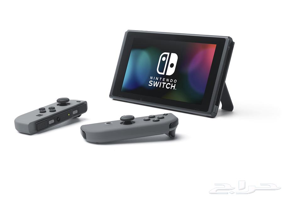 نينتدو سويتش رصاصي-nintendo switch with grey joy-con63295725061378114