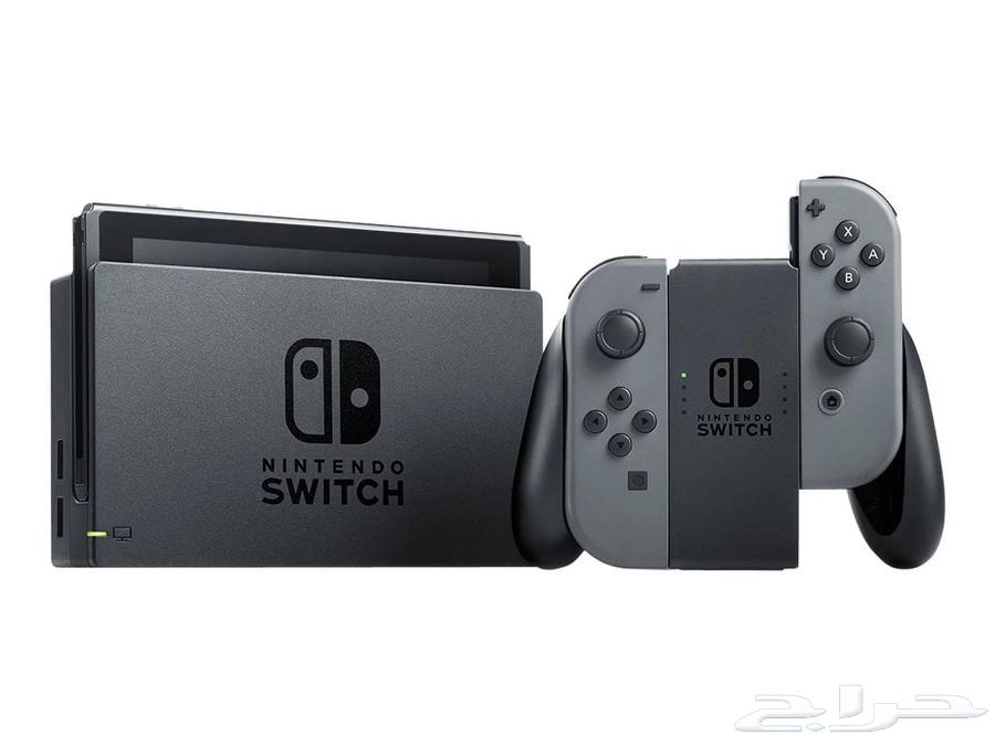 نينتدو سويتش رصاصي-nintendo switch with grey joy-con63295725061378112