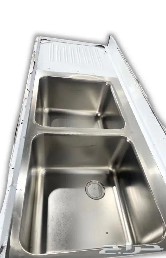 Stainless steel kitchen sinks, restaurant washing areas, restaurant equipment, sinks.63295976752130114