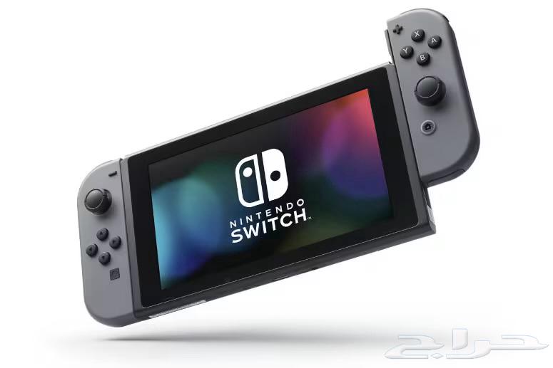 نينتدو سويتش رصاصي-nintendo switch with grey joy-con63295725061378111