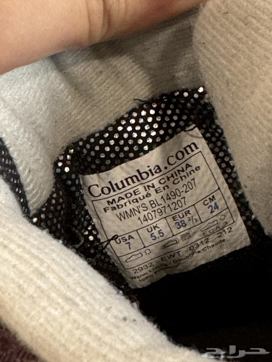 بوت ثلج نسائي ماركة كولومبيا   Columbia boot 38EUR63294395860483114