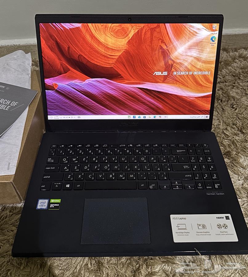 للبيع لابتوب اسوس قيمنق اخو الجديييد63322034024578112