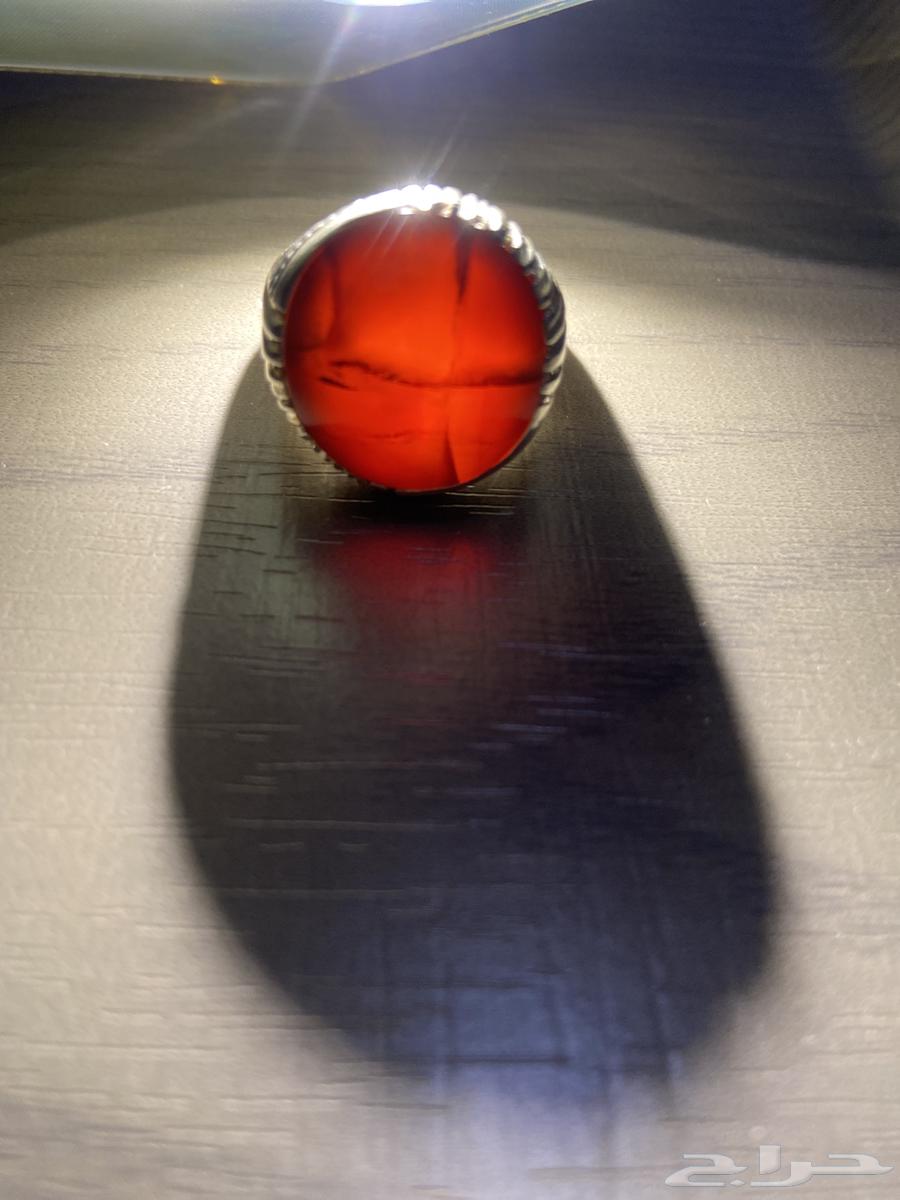Yemeni saffron agate rings63290734393858110