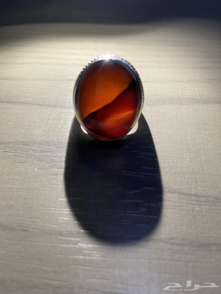 Yemeni saffron agate rings63290734393858114