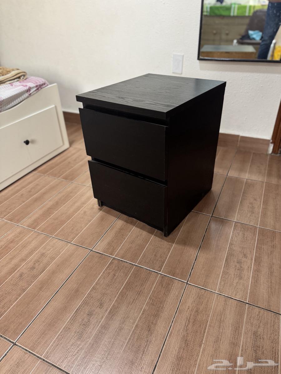 Ikea bed side tables in black63290684772738114