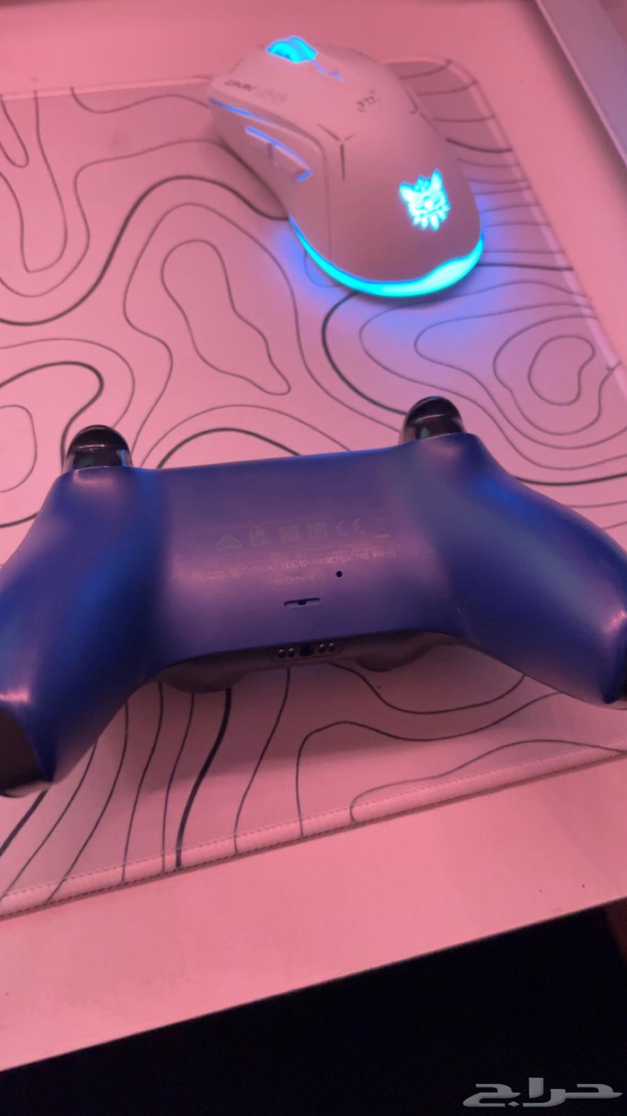 Original Sony DualShock 5 controller, Captain Blue color, in high demand and desired.63290122017154114