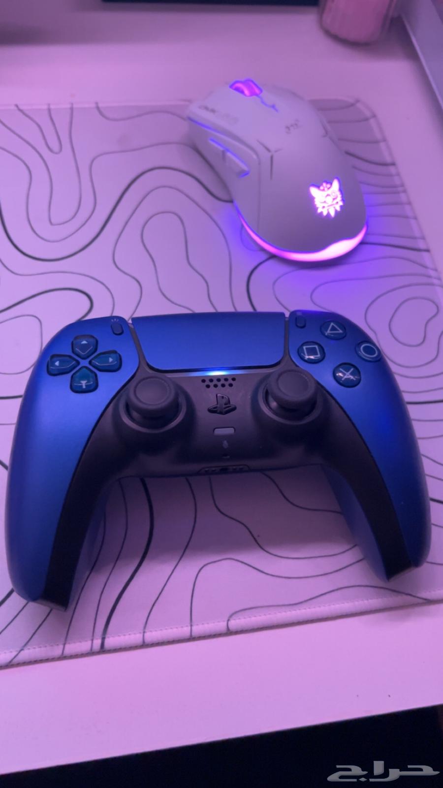 Original Sony DualShock 5 controller, Captain Blue color, in high demand and desired.63290122017154113