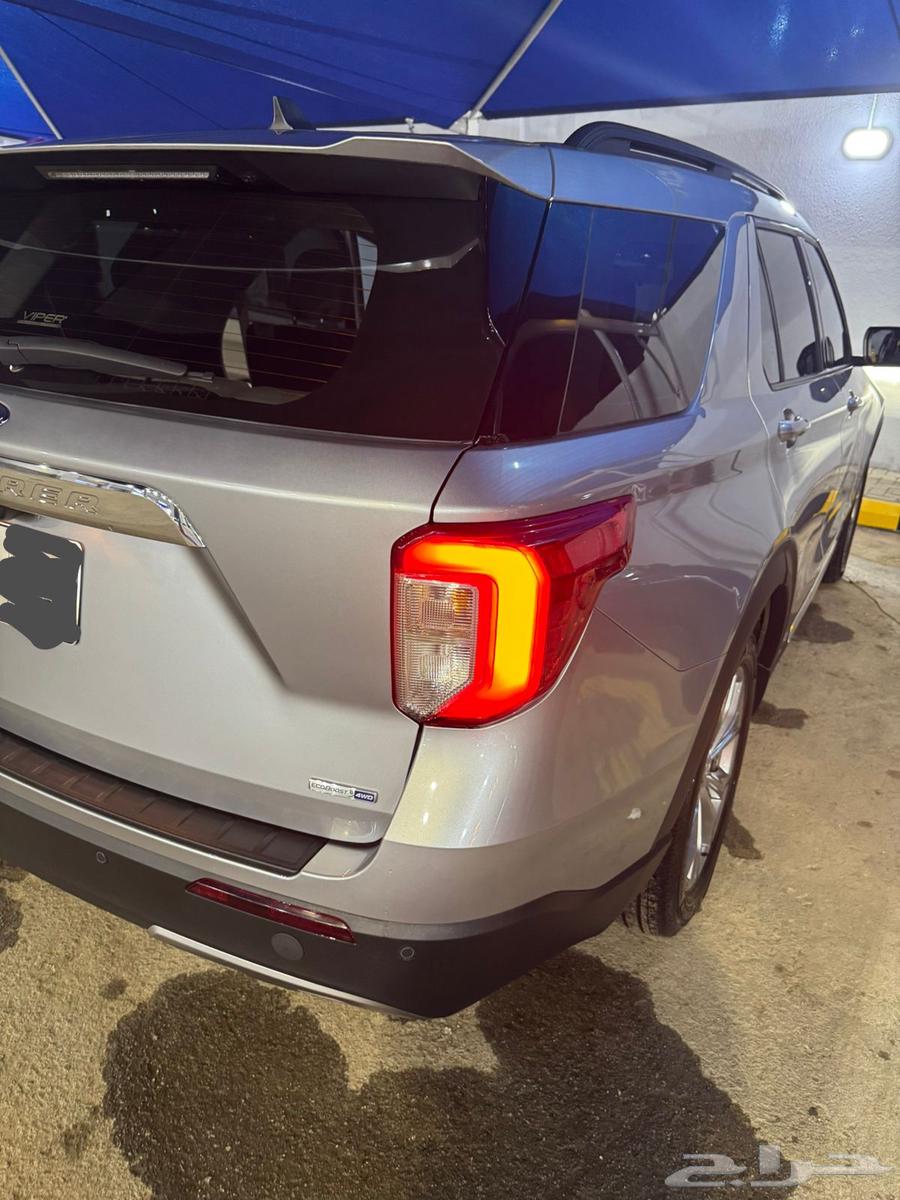 Ford Explorer 2021 XLT, full trim, leather seats, sunroof, 4-cylinder twin turbo63494174772994113