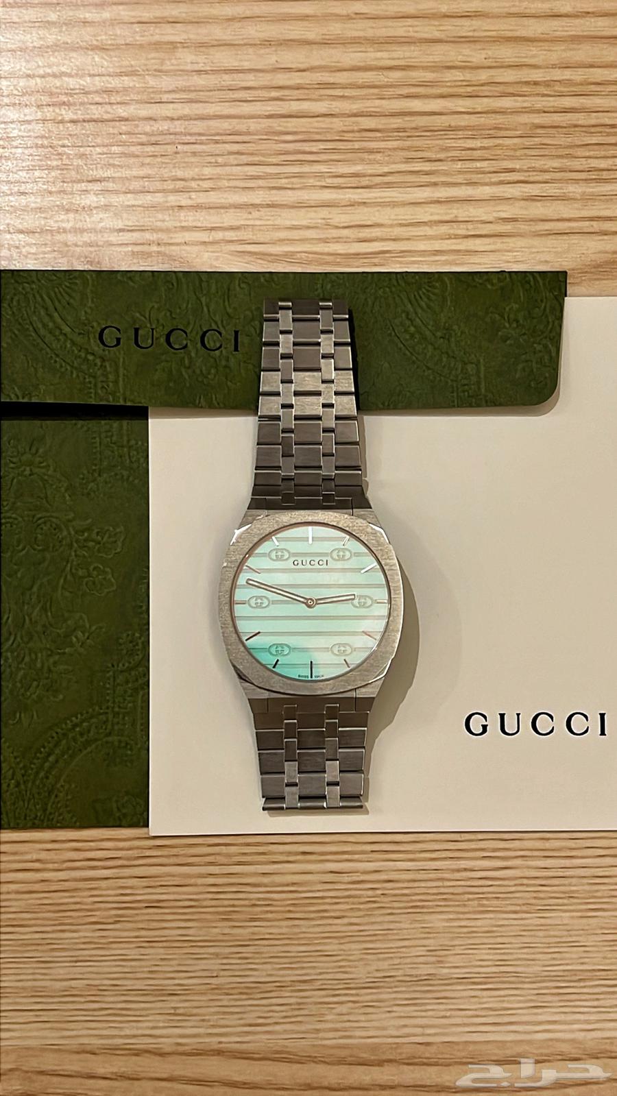 ساعة ( GUCCI ) اصلية63280595531139112