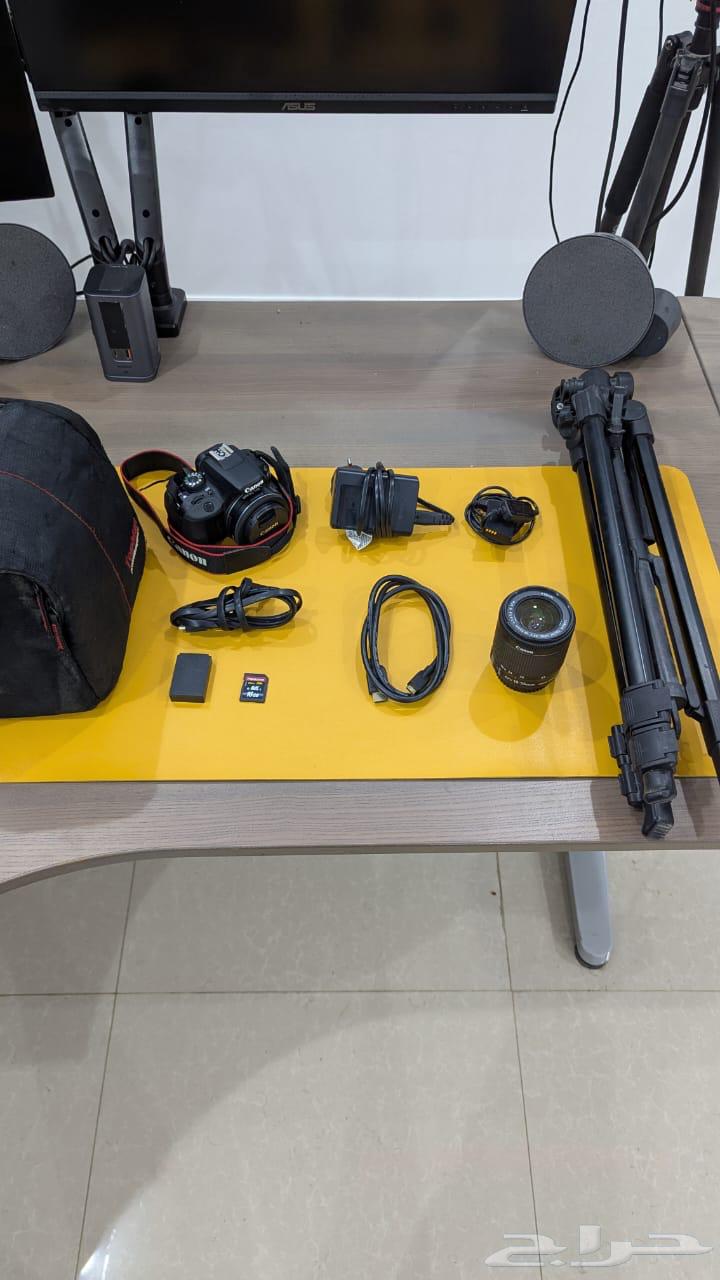 كانون EOS 100d طقم كامل Canon camera63276324249603111