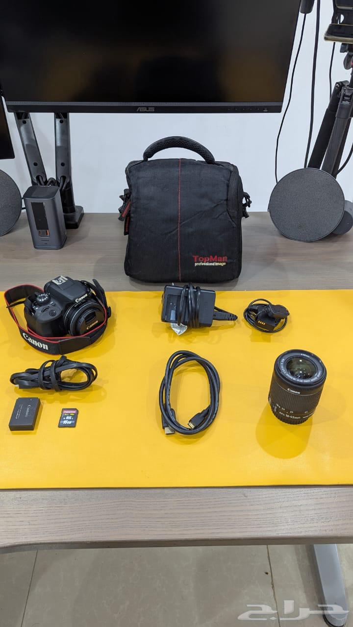 كانون EOS 100d طقم كامل Canon camera632763242496031110